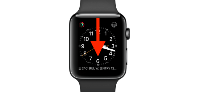 Swipe-down-from-watch-face