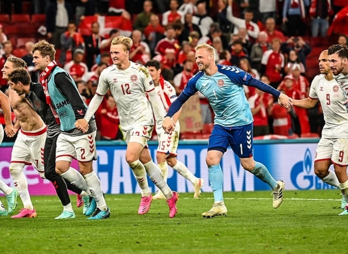 مقاله ای درباره صعود دانمارک ببهمرحله یک هشتم نهایی یورو 2020 و کریستین اریکسن