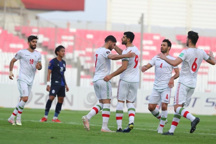 پیروزی تیم ملی فوتبال ایران مقابل کامبوج