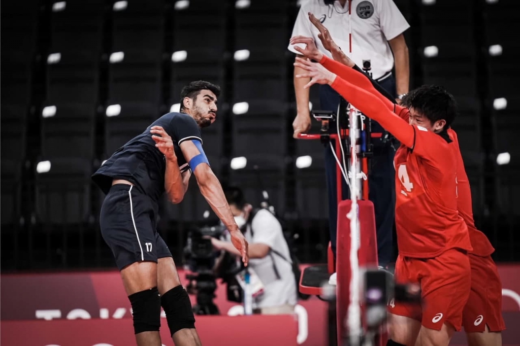 والیبال ژاپن 3- ایران 2 باخت تیم ملی والیبال به ژاپن
