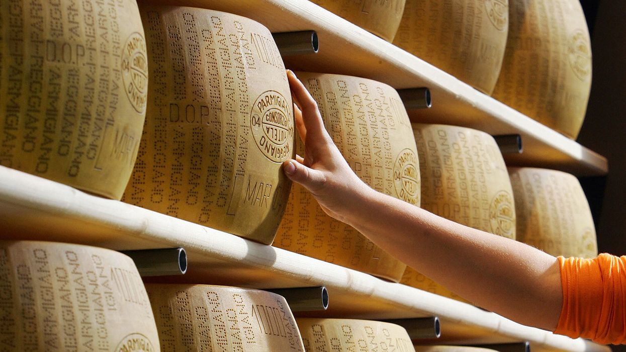 پنیر‌های گرانقیمت برای وثیقه بانکی در ایتالیا