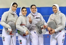 ملی پوش شمشیر بازی