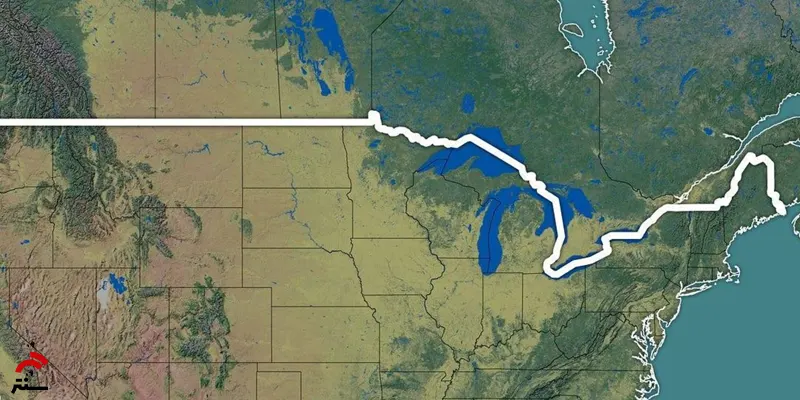 طولانی‌ترین مرز زمینی دنیا